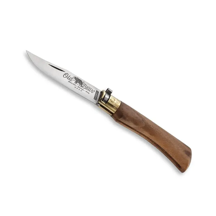 305.L COLTELLO OLD BEAR NOCE CARBONIO LAMA TAGLIA L 305.L