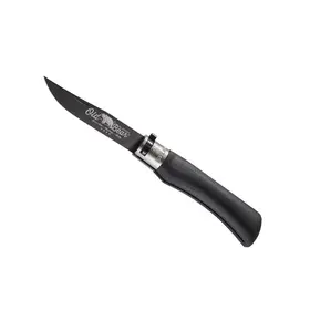 312.L Couteau OLD BEAR Total Black Virole Grise Taille L 312.L