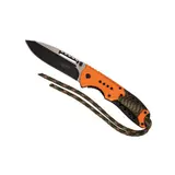 564712 HERBERTZ MES ABS ORANJE 12CM ROESTVRIJ STAAL 564712