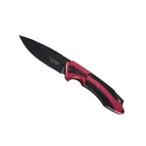 576812 HERBERTZ MES ALU ROOD/ZWART 12CM ROESTVRIJ STAAL 576812