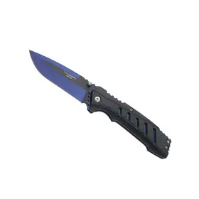 Canivete HERBERTZ Abs Noir/Bleu 12cm Inox 577512