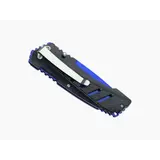 577512 HERBERTZ ABS MES ZWART/BLAUW 12CM ROESTVRIJ STAAL 577512