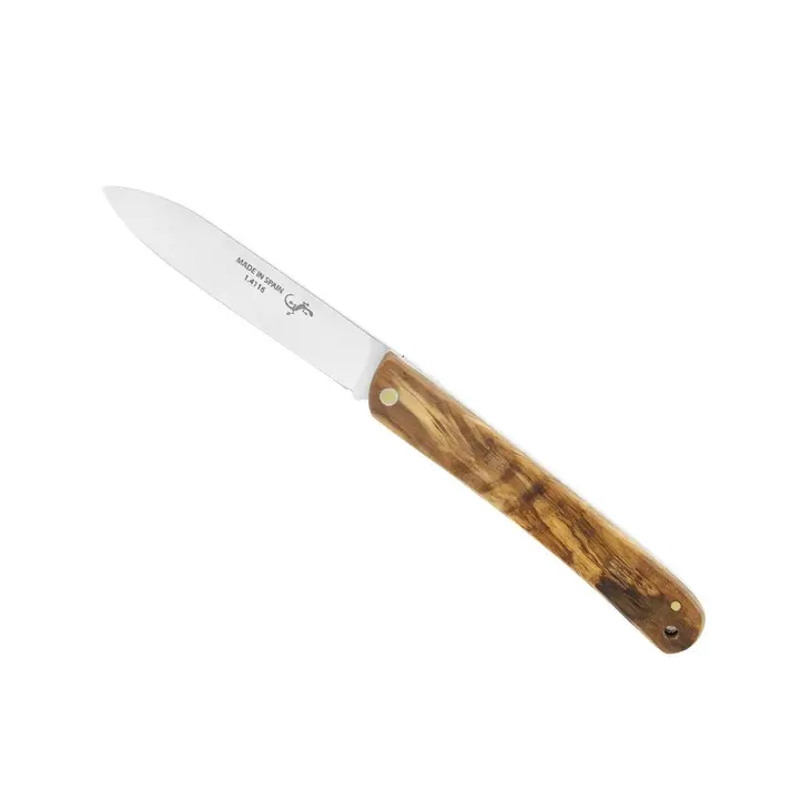 64244 CUCHILLO SALAMANDRA MADERA DE OLIVO 10,5CM ACERO INOXIDABLE 64244