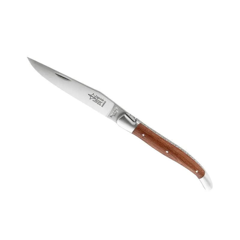 ANT.17 COLTELLO LAGUIOLE ANTAN BOIS DE ST-MARTIN MAT ACCIAIO INOX BOLSTERS 12CM – G. DAVID