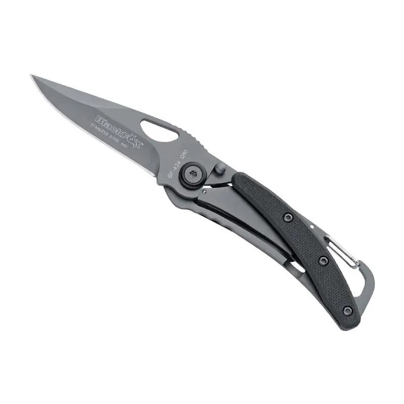 BF.434G10 BLACK FOX G10 COLTELLO NERO BF.434G10