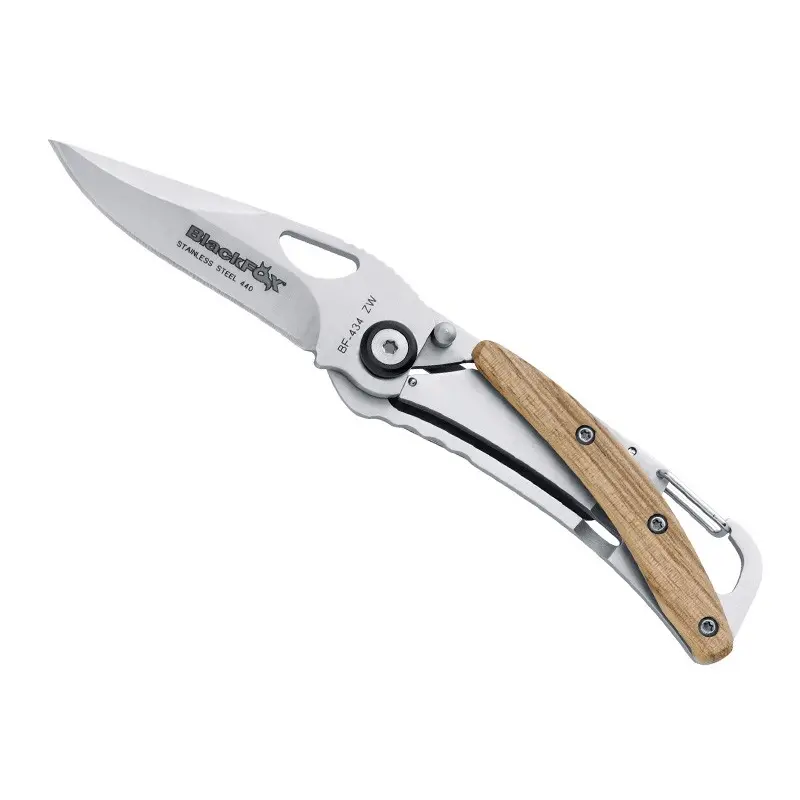 BF.434ZW COLTELLO VOLPE NERA LEGNO ZEBRA 9CM BF.434ZW – BLACK FOX