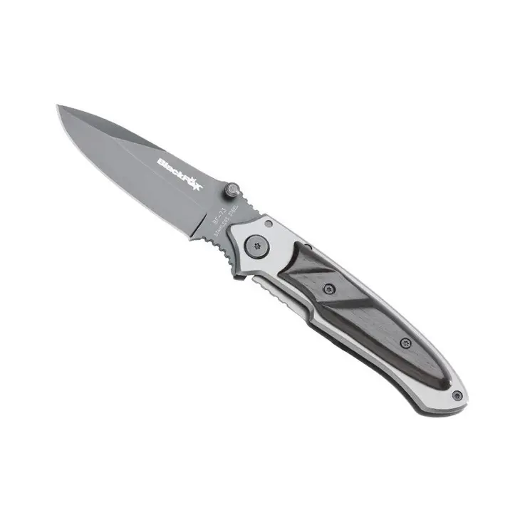 Messer BLACK FOX Griffschalen aus Sandelholz BF.73