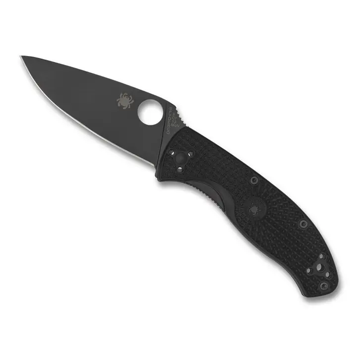 C122PBBK SPYDERCO MESSER TENACIOUS GANZ SCHWARZ C122PBBK