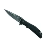 Couteau FOX EDGE Mandatory Fun G10 Noir Blackwash FE.024