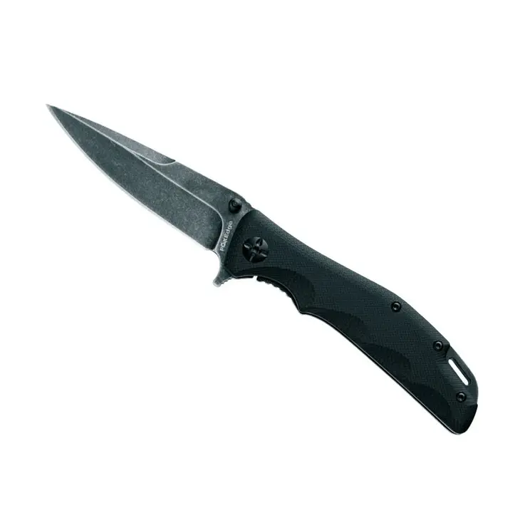 Couteau FOX EDGE Mandatory Fun G10 Noir Blackwash FE.024