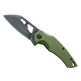 Canivete FOX EDGE Atrax Aluminium Vert Blackwash FE.026AOD