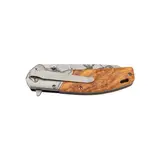 HE.55009 COLTELLO HERBERTZ LEGNO D'ULIVO 11,5CM ACCIAIO INOX DESIGN CERVO HE.55009