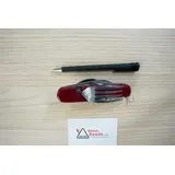 618412 CAMPINGBESTECK HERBERTZ 6P ROT 11CM EDELSTAHL + ETUI 618412