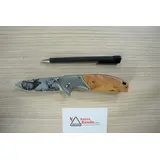 HE.55009 COLTELLO HERBERTZ LEGNO D'ULIVO 11,5CM ACCIAIO INOX DESIGN CERVO HE.55009
