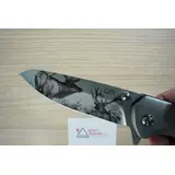 HE.55009 COLTELLO HERBERTZ LEGNO D'ULIVO 11,5CM ACCIAIO INOX DESIGN CERVO HE.55009