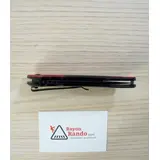 576812 HERBERTZ MES ALU ROOD/ZWART 12CM ROESTVRIJ STAAL 576812