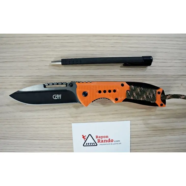 Canivete HERBERTZ Abs Orange 12cm Inox 564712
