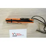 564712 HERBERTZ MES ABS ORANJE 12CM ROESTVRIJ STAAL 564712