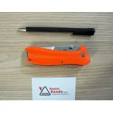 210312 HERBERTZ MES ABS ORANJE 11CM ROESTVRIJ STAAL
