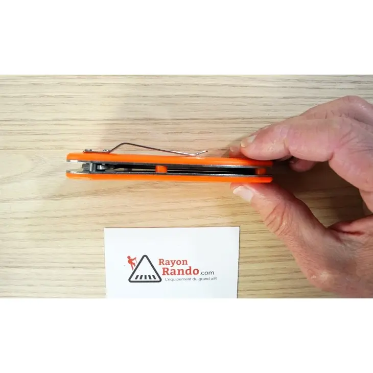 Canivete HERBERTZ Abs Orange 11cm Inox 210312