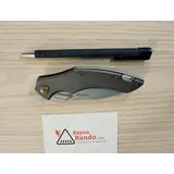 FE.031 FOX EDGE SPARROW COLTELLO ALLUMINIO BRONZO FE.031