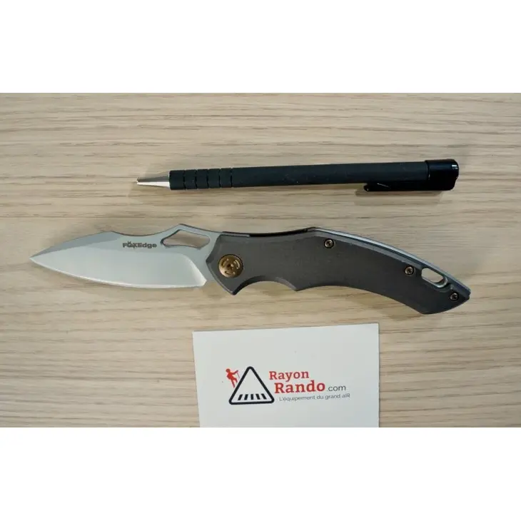 Canivete FOX EDGE Sparrow Aluminium Bronze FE.031