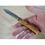 64244 CUCHILLO SALAMANDRA MADERA DE OLIVO 10,5CM ACERO INOXIDABLE 64244