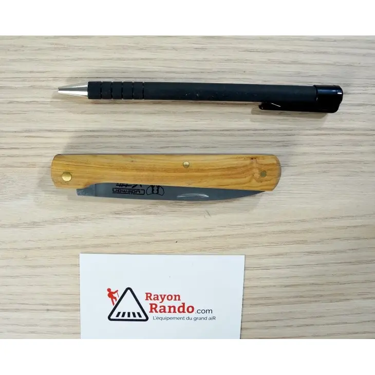 Canivete CUDEMAN Plein Manche Olivier 11cm 4081