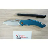 FE.030 FOX EDGE SPARROW COLTELLO ALLUMINIO BLU/ BRONZO FE.030