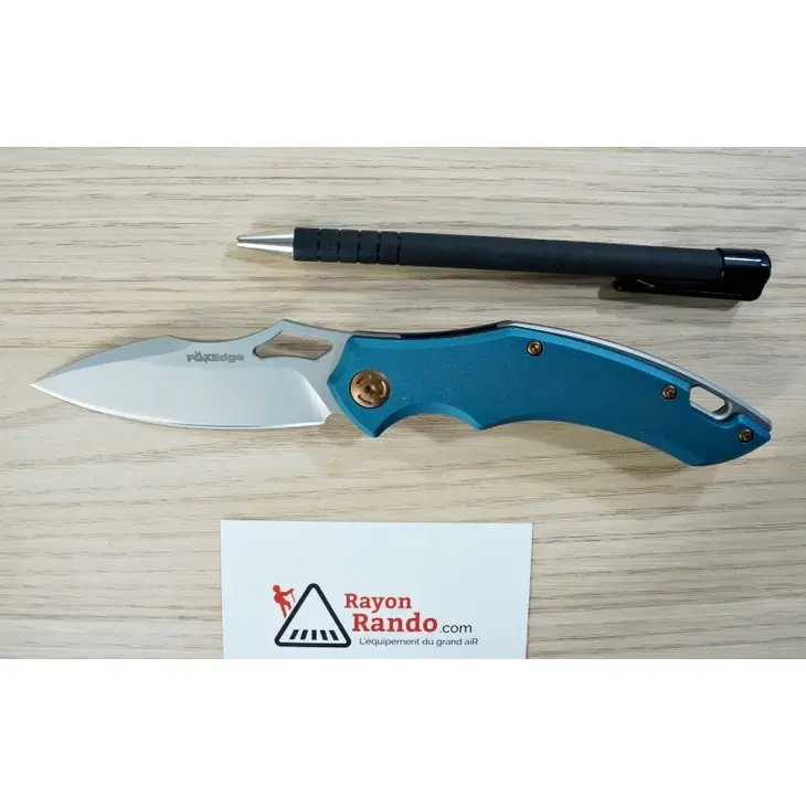 Canivete FOX EDGE Sparrow Aluminium Bleu/Bronze FE.030