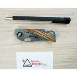 BF.434ZW COLTELLO VOLPE NERA LEGNO ZEBRA 9CM BF.434ZW – BLACK FOX