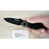 Messer BLACK FOX Griffschalen aus Sandelholz BF.73