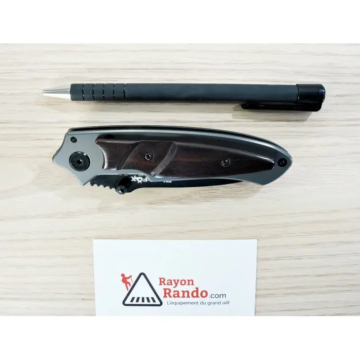 Messer BLACK FOX Griffschalen aus Sandelholz BF.73