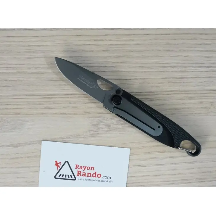 Canivete BLACK FOX Zytel Noir A Mousqueton BF.80