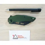 FE.026AOD MESSER FOX EDGE ATRAX ALUMINIUM GRÜN BLACKWASH FE.026AOD