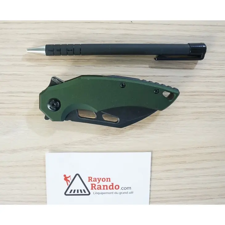 Canivete FOX EDGE Atrax Aluminium Vert Blackwash FE.026AOD