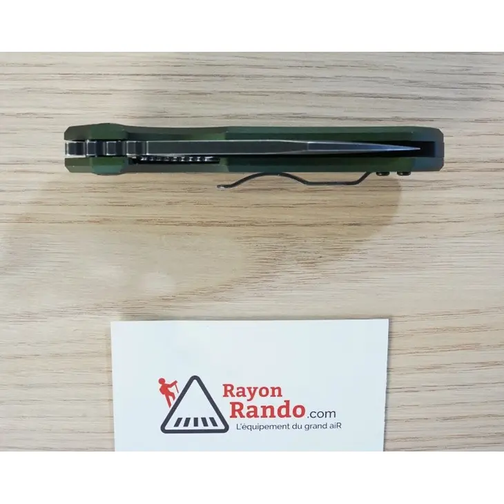 Canivete FOX EDGE Atrax Aluminium Vert Blackwash FE.026AOD