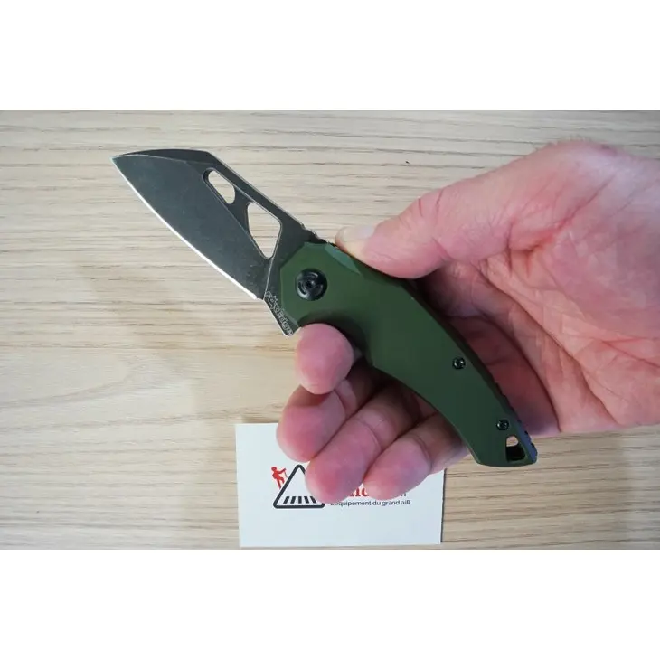 Canivete FOX EDGE Atrax Aluminium Vert Blackwash FE.026AOD