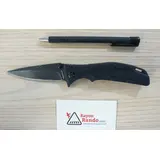Couteau FOX EDGE Mandatory Fun G10 Noir Blackwash FE.024