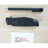 Couteau FOX EDGE Mandatory Fun G10 Noir Blackwash FE.024