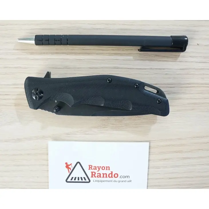 Canivete FOX EDGE Mandatory Fun G10 Noir Blackwash FE.024