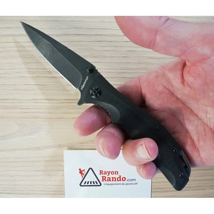 Canivete FOX EDGE Mandatory Fun G10 Noir Blackwash FE.024