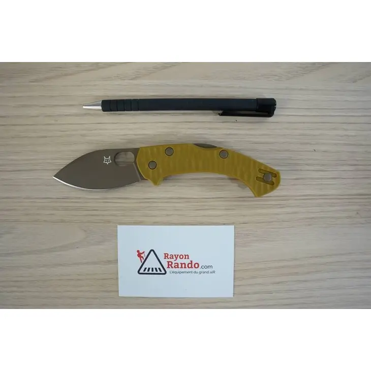 Canivete FOX Zero 2.0 Desert Warrior Marron FX.311CT