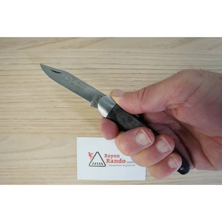 Messer AU SABOT L'Alsacien Horn C-Stahl 10cm 170301