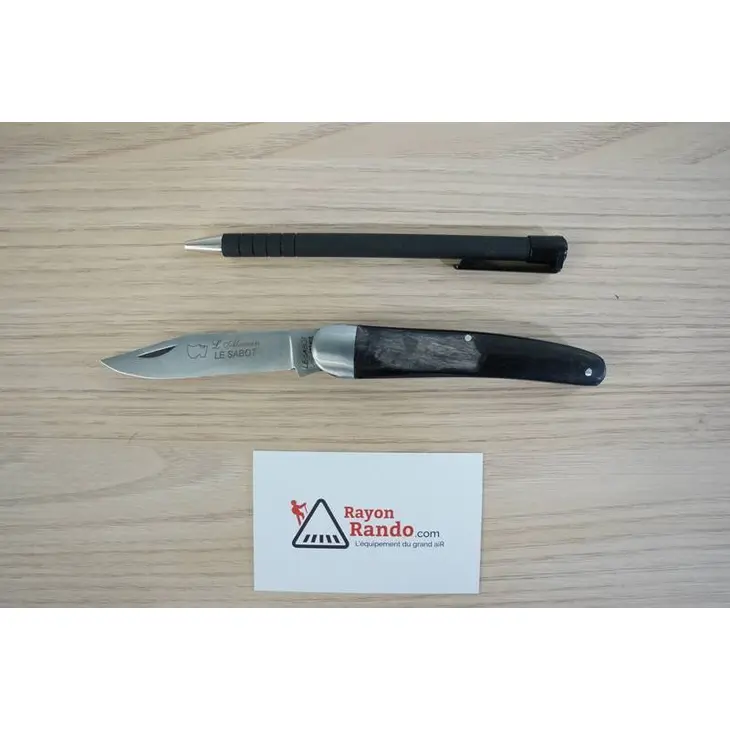 Messer AU SABOT L'Alsacien Horn C-Stahl 10cm 170301
