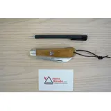 201161 L'ARMOR CUCHILLO SABOT DE TECA CON MEDALLÓN 10,5CM – AU SABOT