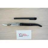 2836 LAGUIOLE MESSER LE FIDELE PLEIN MANCHE EBENE 12CM INOX