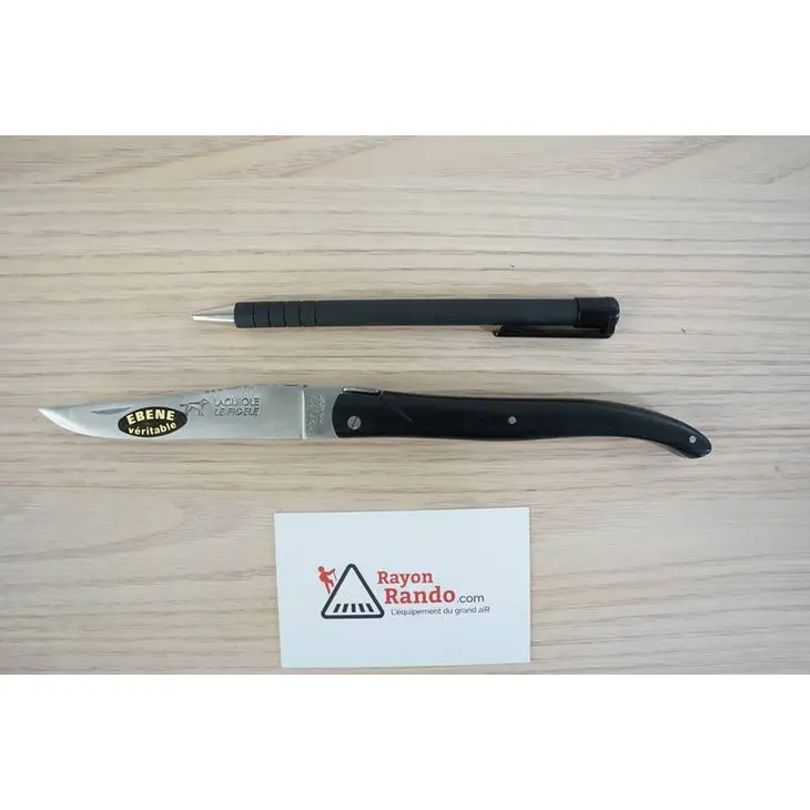 Canivete LAGUIOLE LE FIDELE Plein Manche Ebene 12cm Inox 2836