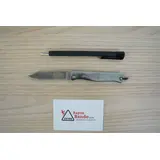 61715 COLTELLO DOUK-DOUK CROMO 9CM ACCIAIO INOX
