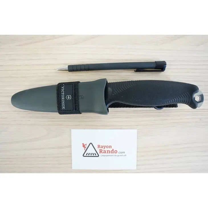 Venture Messer mit feststehender Klinge Schwarz – Victorinox
